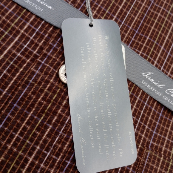 Daniel cremieux 100% cotton long sleeve men's size Large nwt - Picture 5 of 6